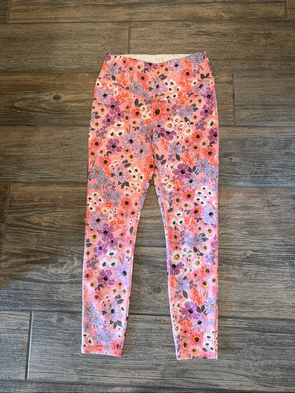 Floral Pink Women's Leggings - Soft Stretch